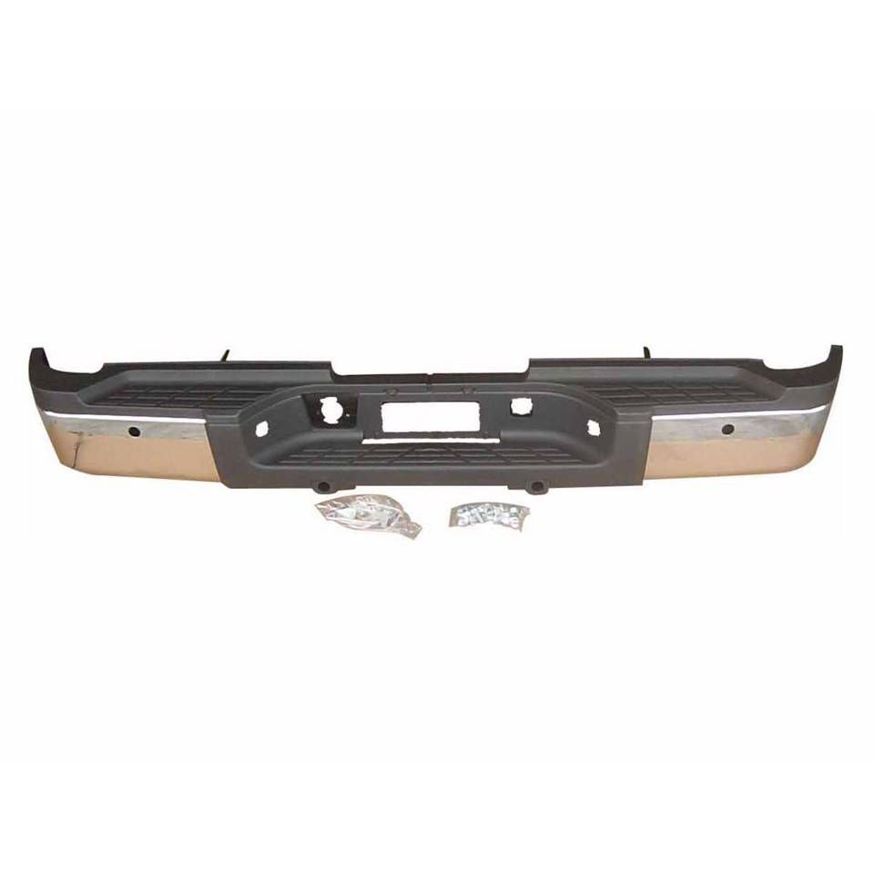 GM TRUCKS & VANS SILVERADO/PU 2500/3500 STEP BUMPER ASSY CHROME (DUAL REAR WHEEL)(W/ SENSOR) **CAPA** OEM#22792252-PFM 2011-2014 PL#GM1103167C