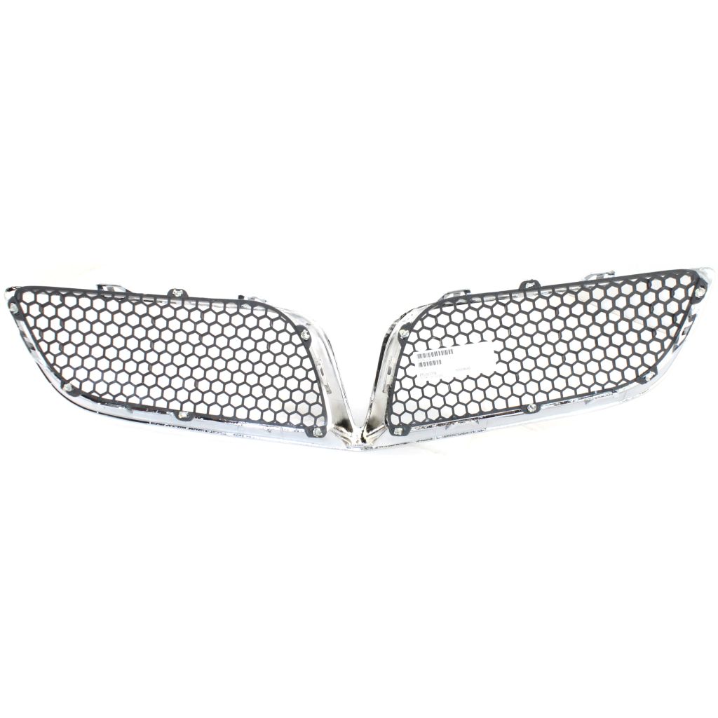 PONTIAC BONNEVILLE GRILLE ASSY (SE)(W/CHROME Frame/Gray Inner) OEM#25649507 2000-2005 PL#GM1200452