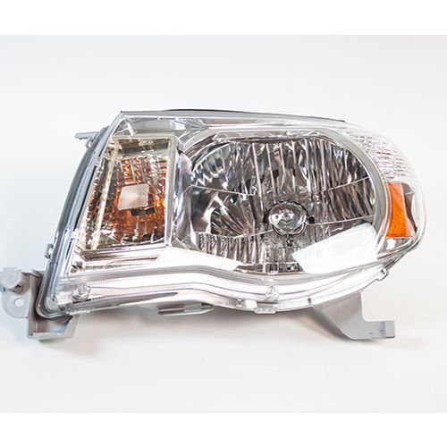 TOYOTA TACOMA HEAD LAMP ASSY LEFT (Driver Side) CHROME BEZEL(WO/SPORT) OEM#8115004163 2005-2011 PL#TO2502157