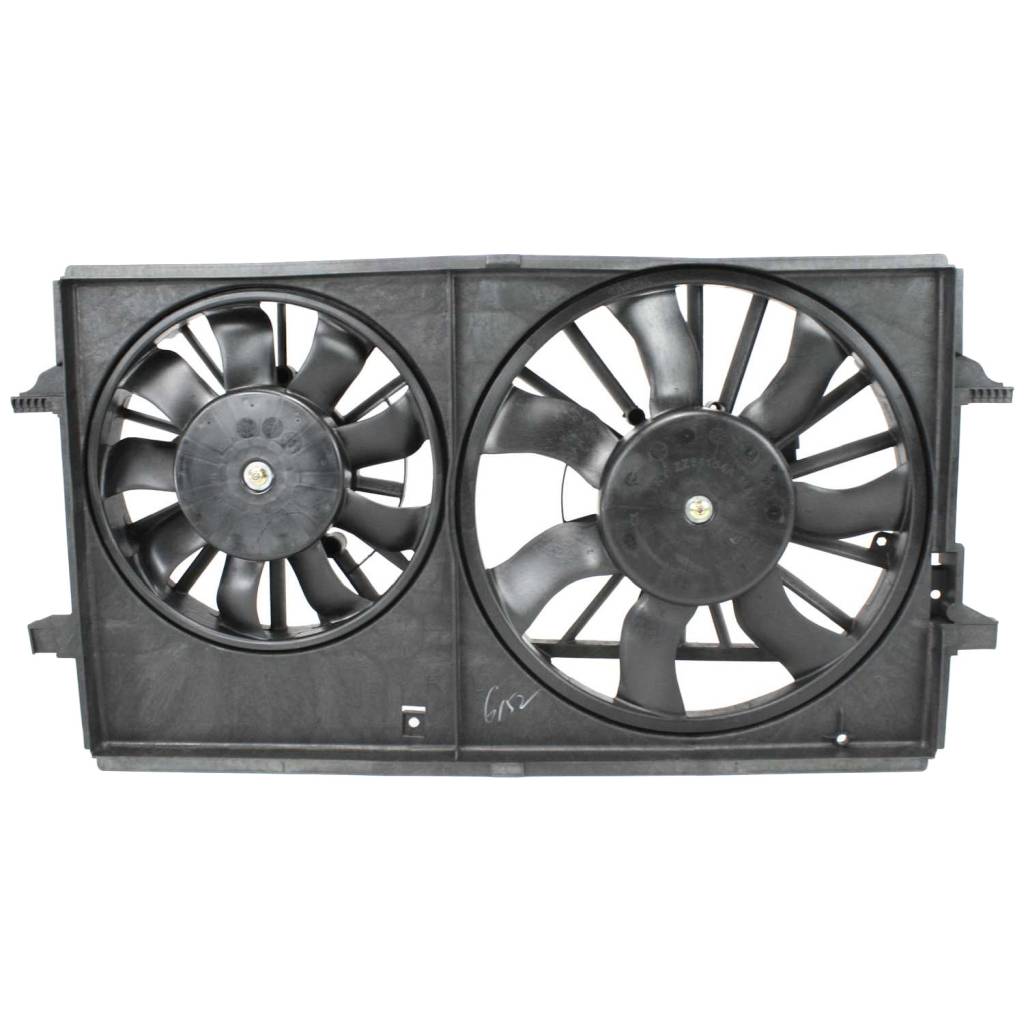 CHEVROLET MALIBU SEDAN RADIATOR & A/C FAN ASSEMBLY (2.4L)(DUAL FAN) OEM#15788745 2008-2012 PL#GM3115178