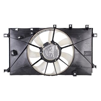 TOYOTA COROLLA/SEDAN RADIATOR & A/C FAN ASSY 2.0L (SINGLE FAN)(SE/XSE) OEM#16711F2010-PFM 2020-2022 PL#TO3115206