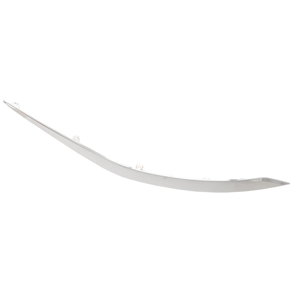 NISSAN(DATSUN) MURANO FRONT BUMPER LOWER MOLDING LEFT (Driver Side) CHROME OEM#620755AA2A 2015-2018 PL#NI1046100
