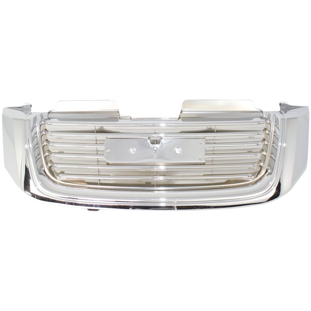 GM TRUCKS & VANS ENVOY (EXC XUV) GRILLE ALL CHROME (WO/HEAD LAMP Washer)(SLE) OEM#GM1200487 2002-2004 PL#GM1200487