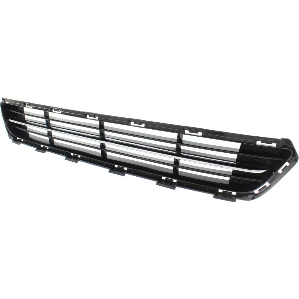 KIA OPTIMA FRONT BUMPER GRILLE BLACK W/CHR MOLDING (SX/SXL) **CAPA** OEM#865614C700 2014-2015 PL#KI1036120C