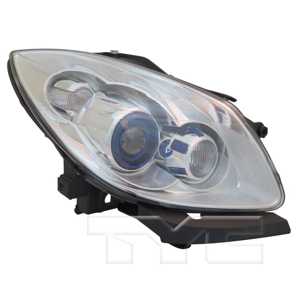 BUICK ENCLAVE HEAD LAMP ASSY RIGHT (Passenger Side) (HID)(WO/AUTO ADJUST)**CAPA** OEM#19351935 2008-2012 PL#GM2503311C