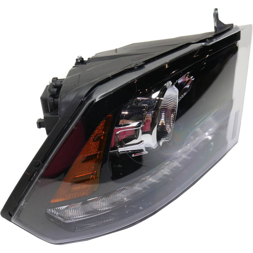 DODGE TRUCKS & VANS DODGE/PU (R1500) HEAD LAMP RIGHT (Passenger Side) (W/PROJECTOR)(BLK BEZEL)**CAPA** OEM#68093220AD 2013-2014 PL#CH2503245C