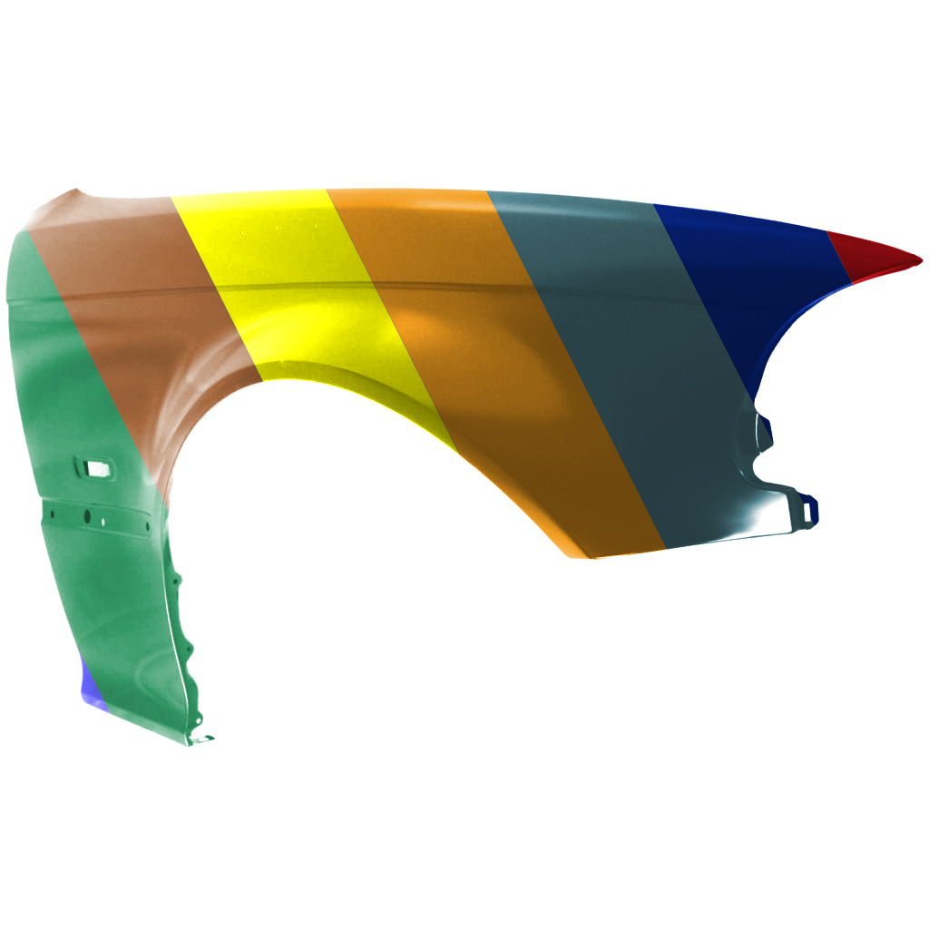 BMW BMW 3( ci ) (COUPE/CONVERTIBLE) FENDER RIGHT (Passenger Side) (To 3-03) OEM#41358241440 2000-2003 PL#BM1241125
