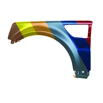 LAND ROVER RANGE ROVER SPORT FENDER LEFT (Driver Side) (STEEL) OEM#LR015037 2010-2013 PL#RO1240102