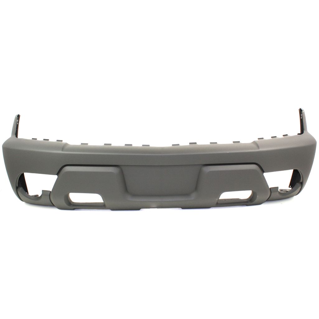 GM TRUCKS & VANS AVALANCHE FRONT BUMPER COVER TXT-D.Gray (1500 W/Plastic Cover type)**CAPA** OEM#12335679 2003-2006 PL#GM1000680C
