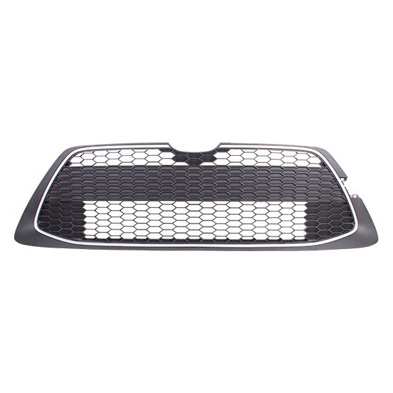 TOYOTA COROLLA/SEDAN FRONT BUMPER GRILLE ASSY BLACK W/SILVER MLDG (W/TOW CVR)(XLE)(JAPAN) OEM#5310212110_ 2020-2022 PL#TO1036218