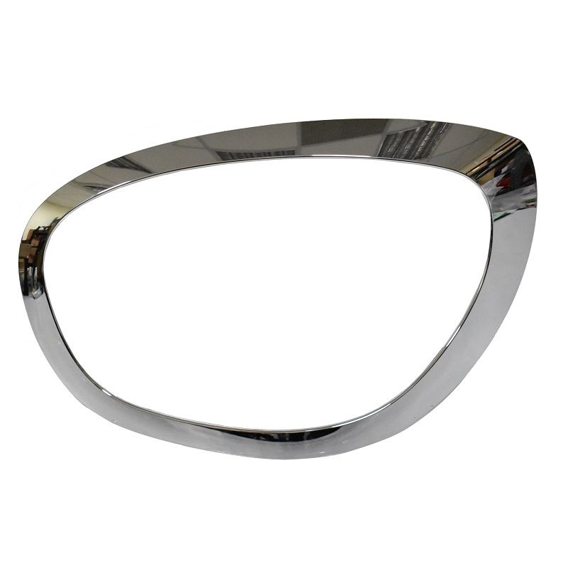 MINI COOPER COUNTRYMAN S E HEAD LAMP BEZEL LEFT (Driver Side) CHROME OEM#51137388117 2018-2023 PL#MC2506106