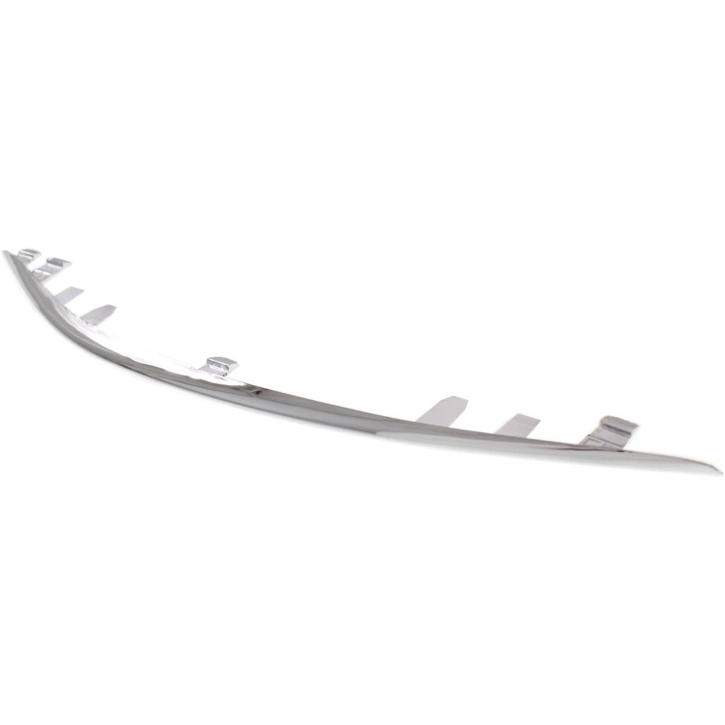 MERCEDES-BENZ C-CLASS SEDAN FRONT BUMPER OUTER GRILLE MLDG CHROME RIGHT (Passenger Side) LOWER (C300 WO/LUXURY PKG WO/AMG) OEM#2058851274 2015-2018 PL#MB1047130