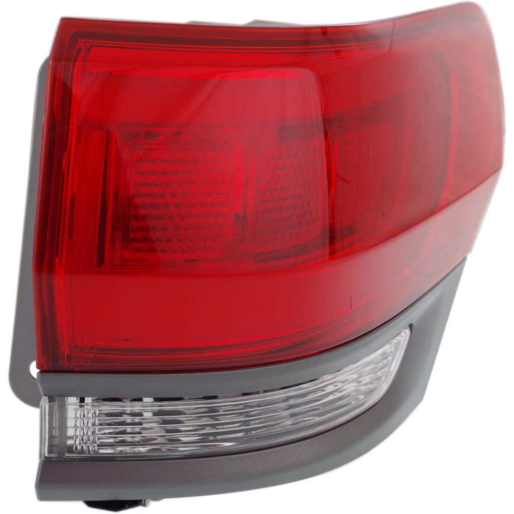 JEEPVEHICLE GRAND CHEROKEE / GRAND CHEROKEE WK TAIL LAMP ASSY RIGHT (Passenger Side) GRAY INSERT OEM#68236104AC 2014-2021 PL#CH2805110
