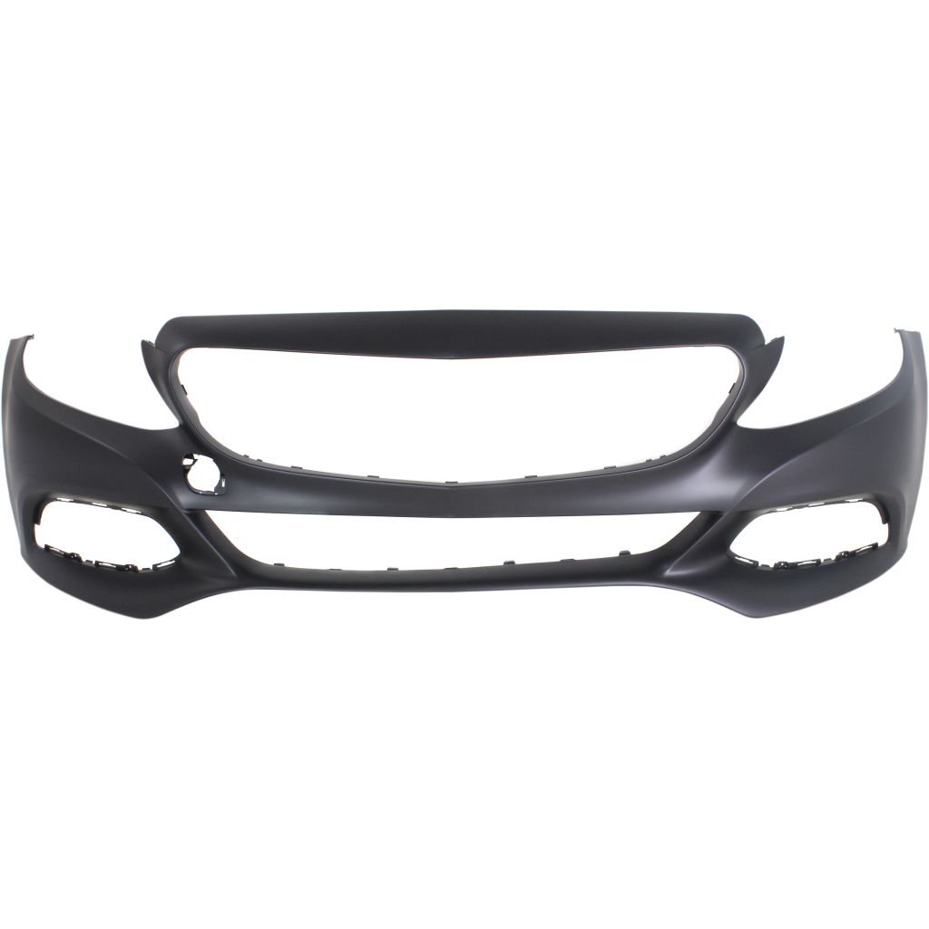 MERCEDES-BENZ C-CLASS COUPE FRONT BUMPER COVER PRIMED (C300 W/O SPORT) WO/SENSOR W/SURROUND VIEW OEM#20588019409999 2017-2018 PL#MB1000510