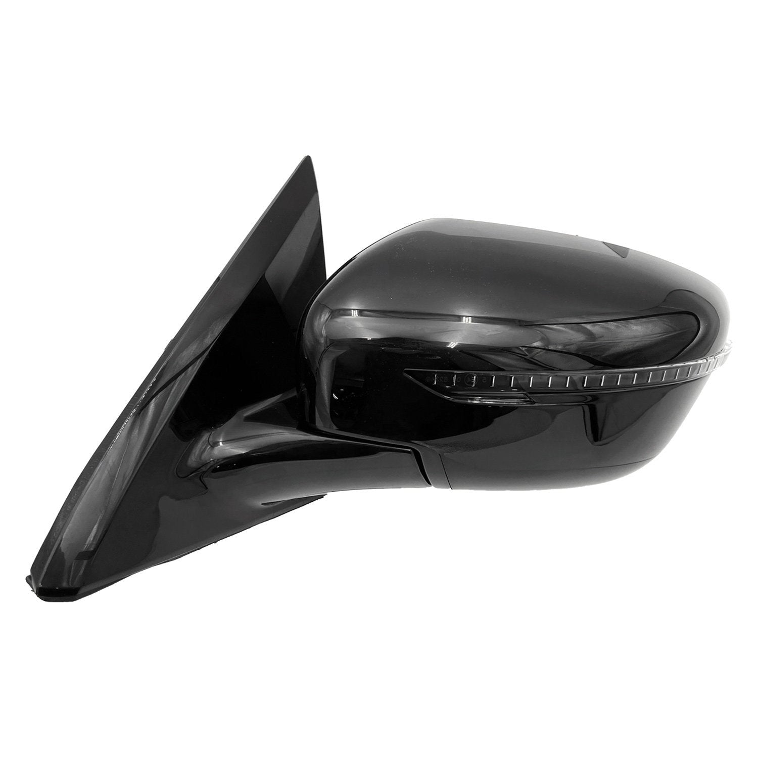 NISSAN PATHFINDER DOOR MIRROR LEFT (Driver Side) PWR/HTD/SIGNAL (WO/AVM)(BLACK CVR) OEM#963029PJ9B-PFM 2018-2020 PL#NI1320319