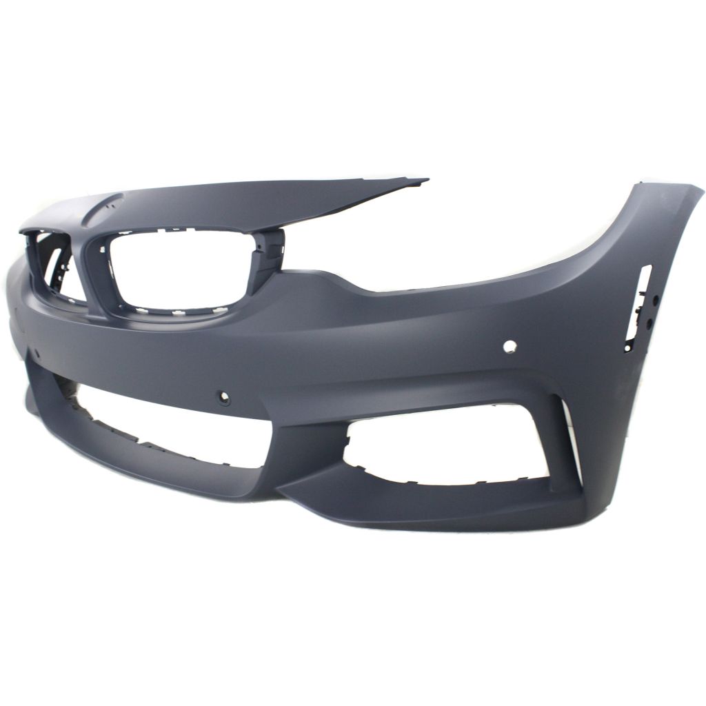 BMW BMW 4 (4DOORS/GRAN COUPE) FRONT BUMPER COVER PRIMED (W/M SPORT) WO/WASHER W/ PK SENSOR W/PK ASSIST W/CAMERA OEM#51118061929 2015-2020 PL#BM1000340