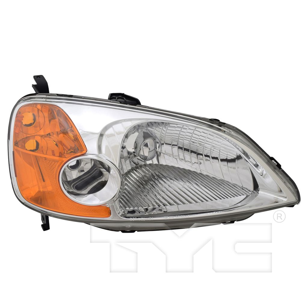 HONDA CIVIC HYBRID HEAD LAMP ASSY RIGHT (Passenger Side) **CAPA** OEM#33101S5AA01 2003 PL#HO2503116C