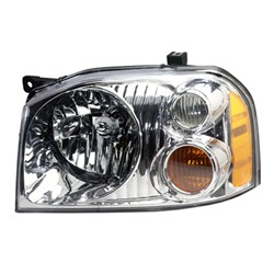 NISSAN FRONTIER HEAD LAMP ASSY LEFT (Driver Side) (BASE/XE)(W/ALUMINZED BEZEL) OEM#260608Z325 2001-2004 PL#NI2502130