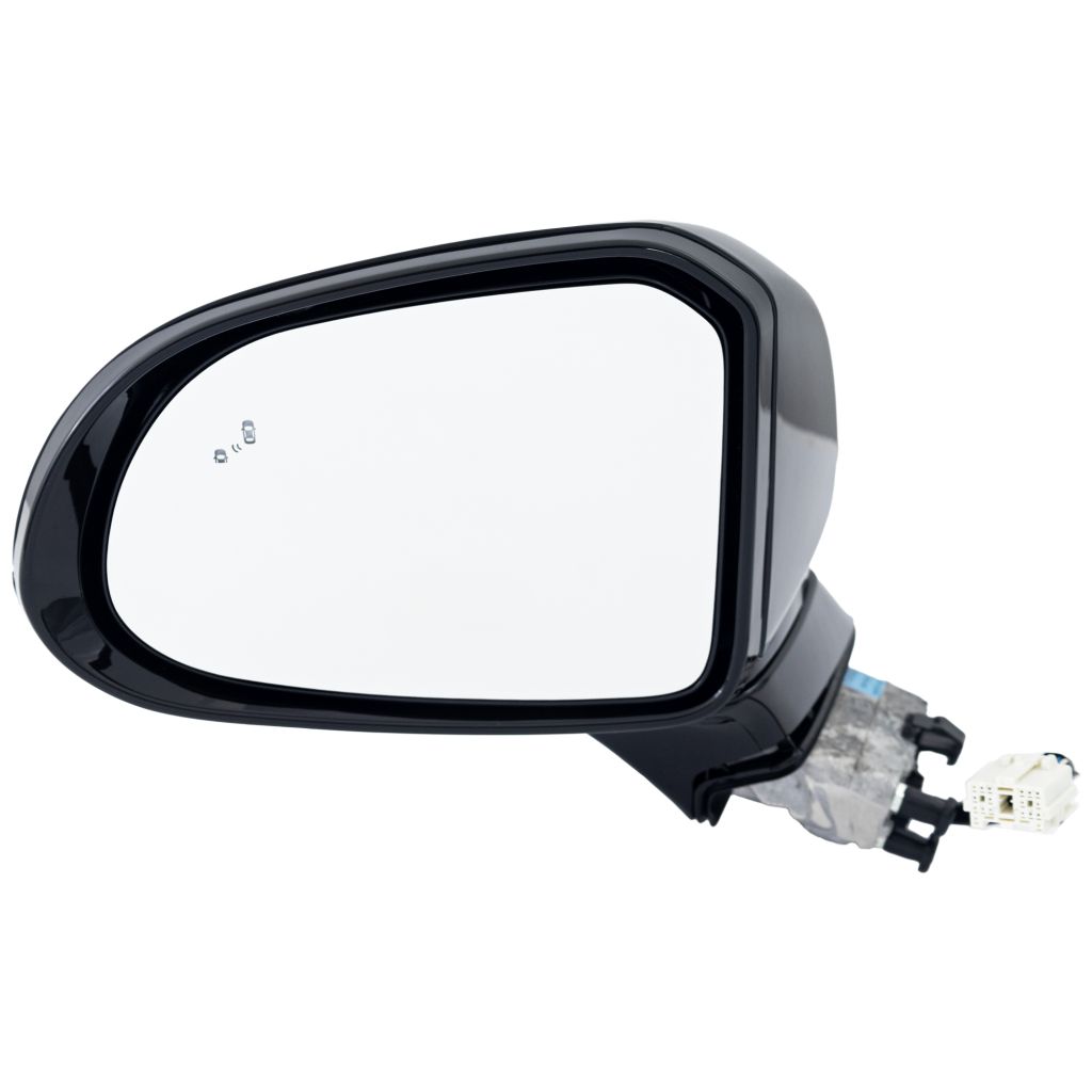 HYUNDAI SANTA FE DOOR MIRROR LEFT (Driver Side) PWR/HTD/PUDDLE (WO/SIGNAL)(BLACK) OEM#87610S2050 2019-2020 PL#HY1320263
