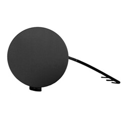 AUDI A4 SEDAN / WAGON REAR BUMPER TOW HOOK COVER (WO/S-LINE) OEM#8K5807441GRU 2009-2012 PL#AU1129100