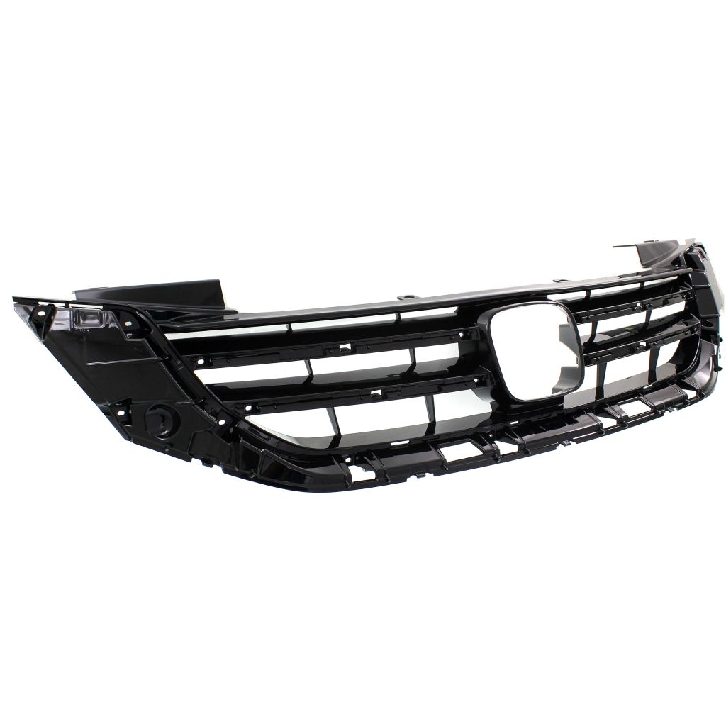 HONDA ACCORD SEDAN GRILLE BLACK (6 CYL) **CAPA** OEM#71121T2FA11 2013-2015 PL#HO1200215C