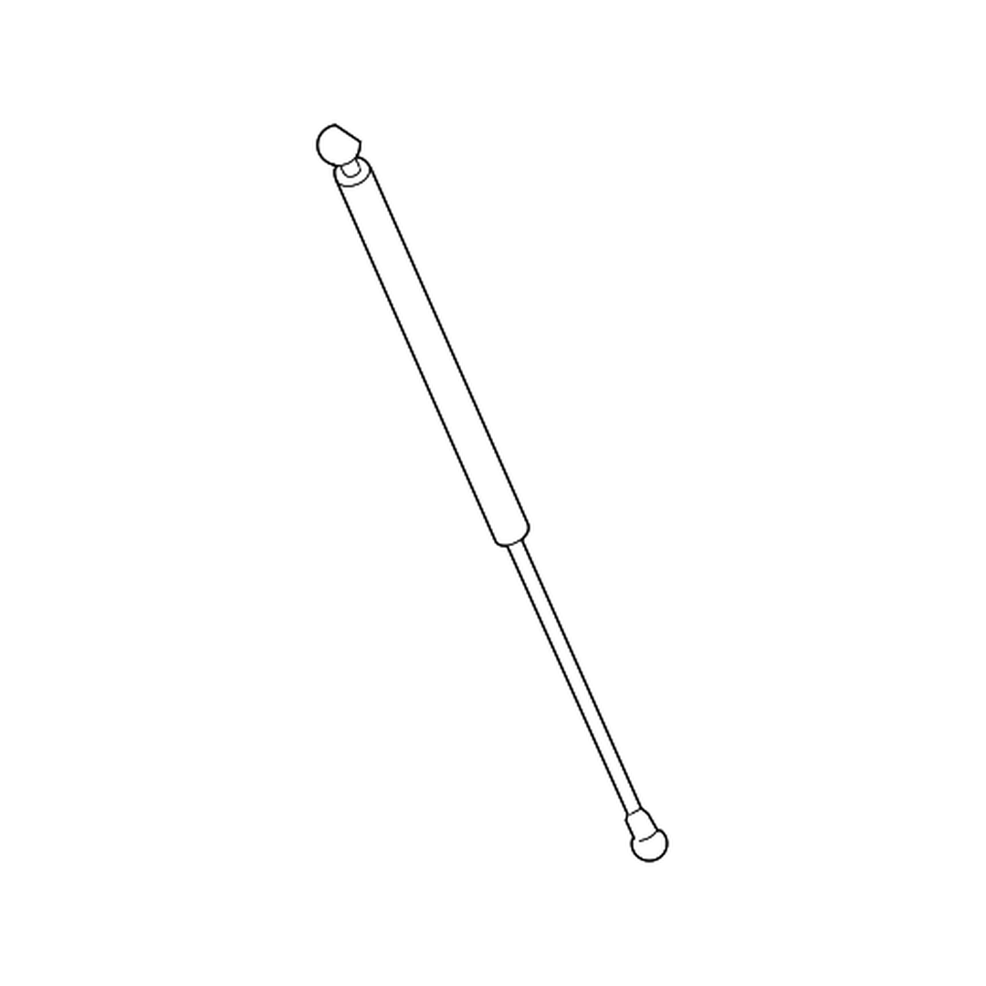TOYOTA LAND CRUISER HOOD SUPPORT STRUT RIGHT (Passenger Side) OEM#5344069145 2008-2015 PL#TO1237129