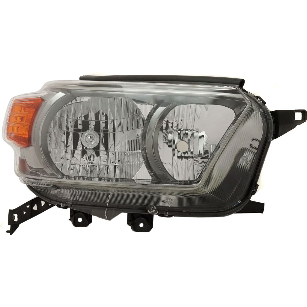 TOYOTA 4RUNNER HEAD LAMP UNIT RIGHT (Passenger Side) BLACK BEZEL OEM#8113035530 2010-2013 PL#TO2519128