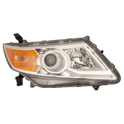 HONDA ODYSSEY HEAD LAMP ASSEMBLY RIGHT (Passenger Side) (HALOGEN)**CAPA** OEM#33100TK8A01 2011-2013 PL#HO2503142C