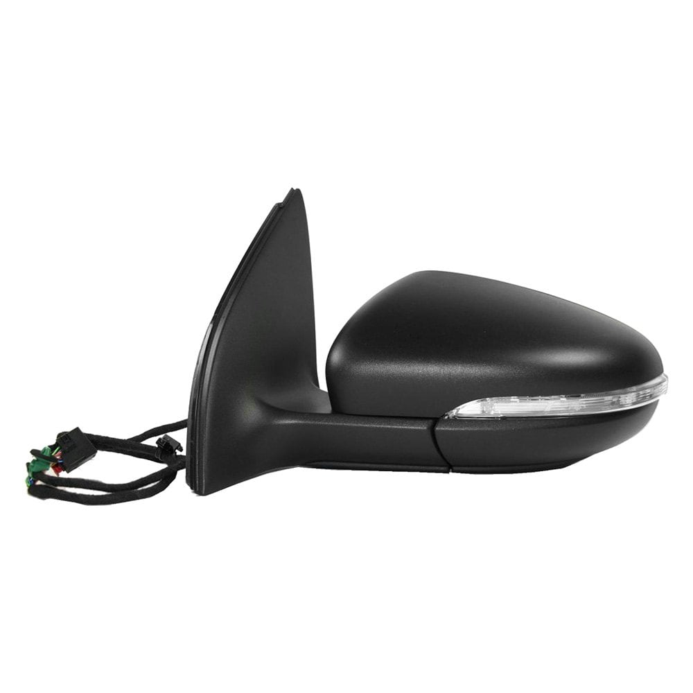 VOLKSWAGEN GTI 2/4DOORS DOOR MIRROR LEFT (Driver Side) PWR/HTD/PUDDLE/MEMORY/PWR FOLD (PTM) OEM#5K0857507AF9B9-PFM 2010-2014 PL#VW1320141