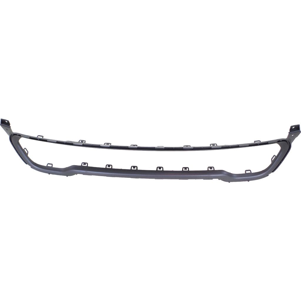 JEEP CHEROKEE FRONT BUMPER GRILLE SURROUND MOLDING DK-GRAY (EXC TRAILHAWK)**CAPA** OEM#68210024AC 2014-2018 PL#CH1044112C