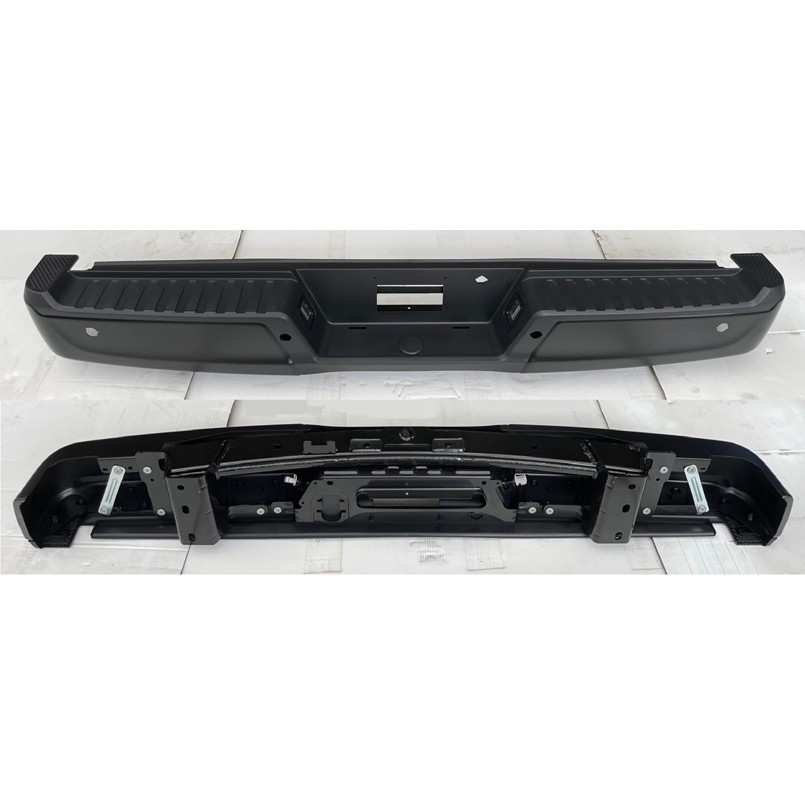 FORD TRUCKS & VANS FORD/PU F150 REAR STEP BMP ASSY BLACK (W/SENSOR)(WO/ACTIVE PK SENSOR)(WO/TOW HITCH)(SINGLE EXHAU OEM#ML3Z17906BAPTM-PFM 2021-2023 PL#FO1103245