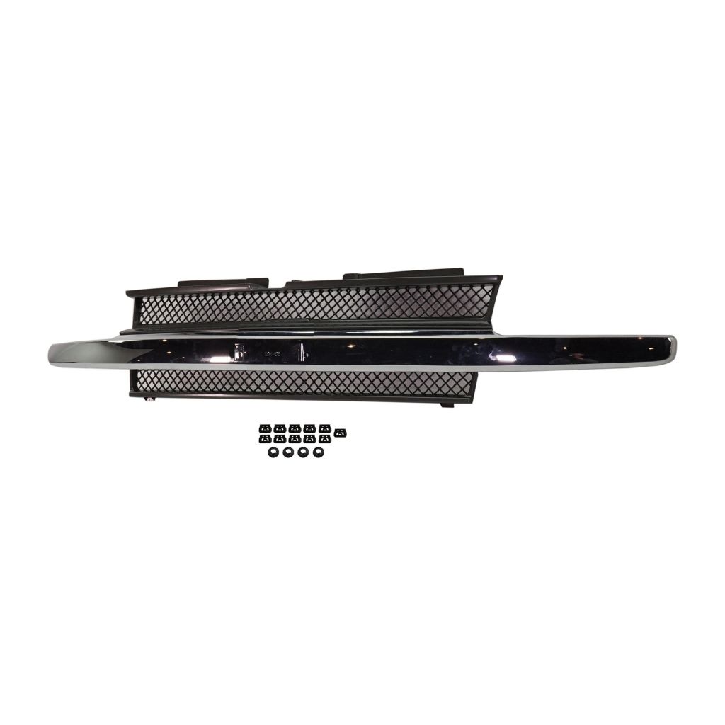 GM TRUCKS & VANS TRAILBLAZER GRILLE(W/CHR MLDG)(W/O HEAD/LAMP WASHERS)(EXC LT & SS) OEM#10358128 2002-2009 PL#GM1200477