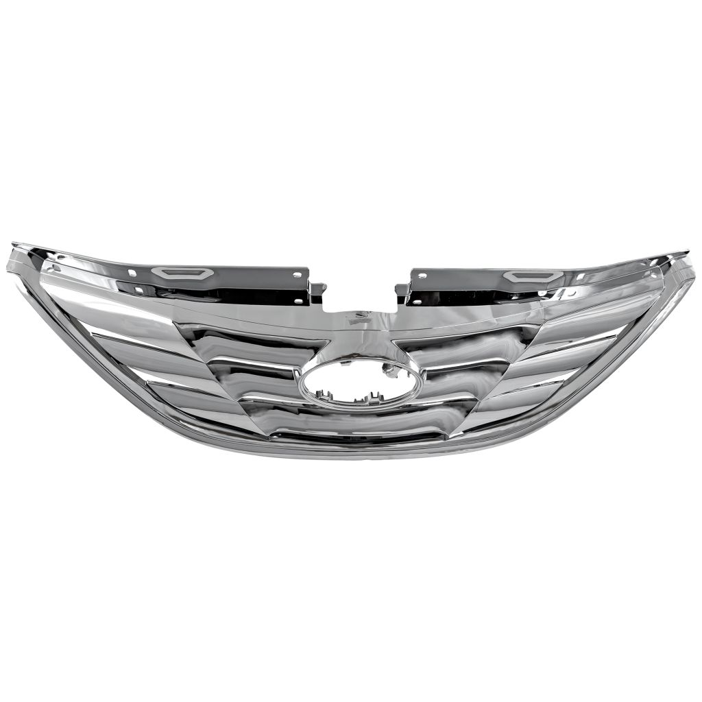 HYUNDAI SONATA GRILLE ASSY CHROME W/CHROME OUTER MLDG (SE/LTD) OEM#863503S100 2011-2013 PL#HY1200154