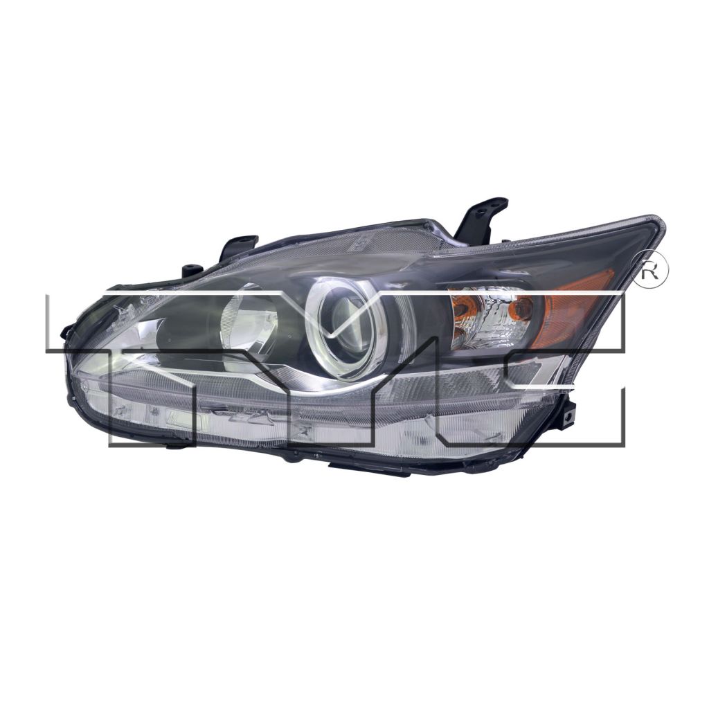 LEXUS CT 200h HEAD LAMP ASSEMBLY LEFT (Driver Side) (HALOGEN) **CAPA** OEM#8115076012 2011-2017 PL#LX2502151C