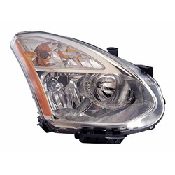 NISSAN(DATSUN) ROGUE HEAD LAMP ASSEMBLY RIGHT (Passenger Side) (HALOGEN)(W/ INNER RING)**CAPA** OEM#26010JM00A 2008 PL#NI2503170C