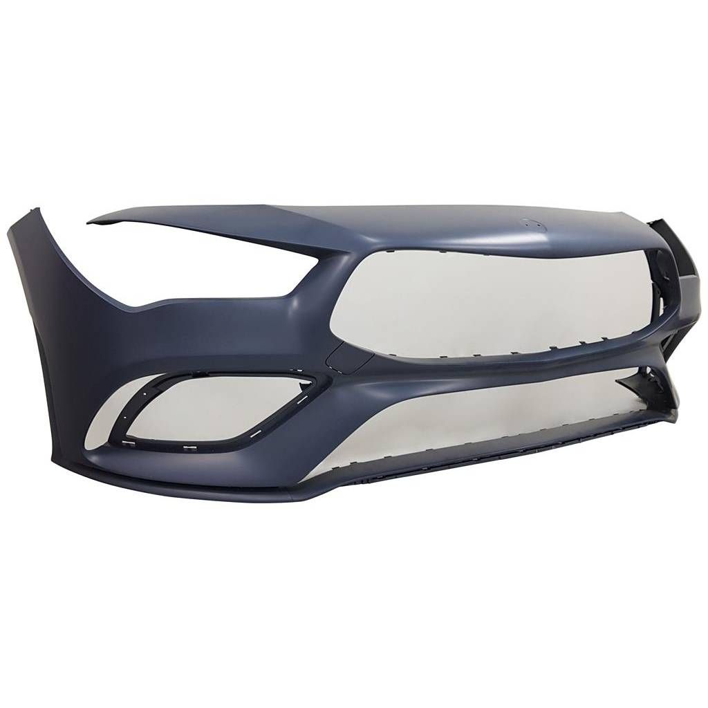 MERCEDES-BENZ CLA-CLASS FRONT BUMPER COVER PRIMED (WO/ACTIVE PK ASSIST)(CLA250/35 W/AMG) OEM#11888086009999 2020-2023 PL#MB1000626