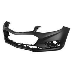 CHEVROLET CRUZE HATCHBACK FRONT BUMPER COVER PRIMED (WO/RS) OEM#84190084 2017-2018 PL#GM1000A01