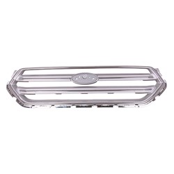 FORD TRUCKS & VANS ESCAPE GRILLE CHROME/SILVER (SE/SEL/TITIUM)(WO/SPORT APPEARANCE PKG) OEM#GJ5Z8200C 2017-2019 PL#FO1200593