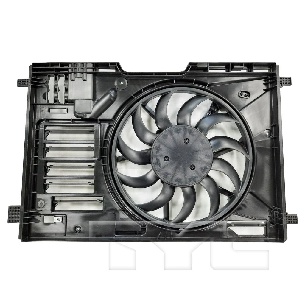 FORD TRUCKS & VANS TRANSIT CONNECT RADIATOR & A/C FAN ASSY (2.0L)(SINGLE) OEM#KV6Z8C607B 2019-2023 PL#FO3115235