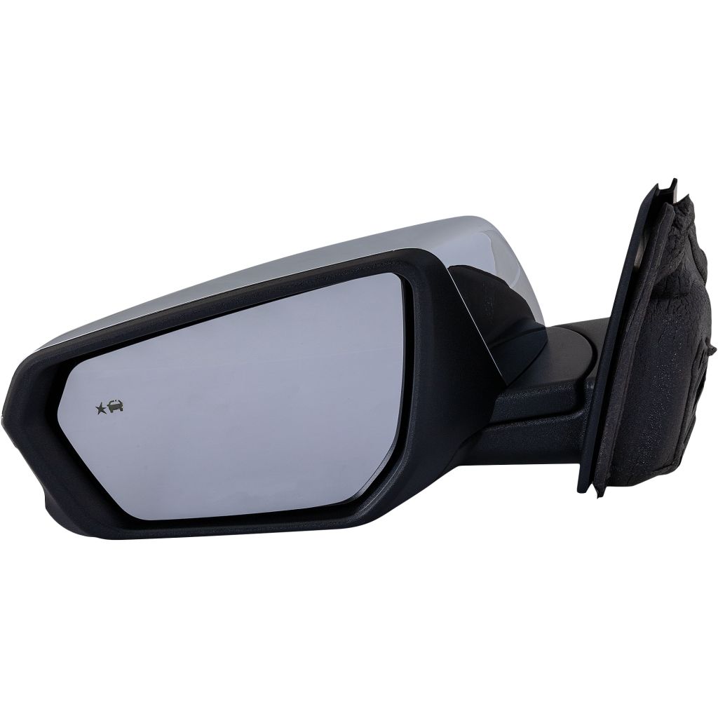 GM TRUCKS & VANS EQUINOX DOOR MIRROR LEFT (Driver Side) PWR/HTD/SIGNAL (W/BSD)(CHROME) OEM#84604246-PFM 2018-2024 PL#GM1320595