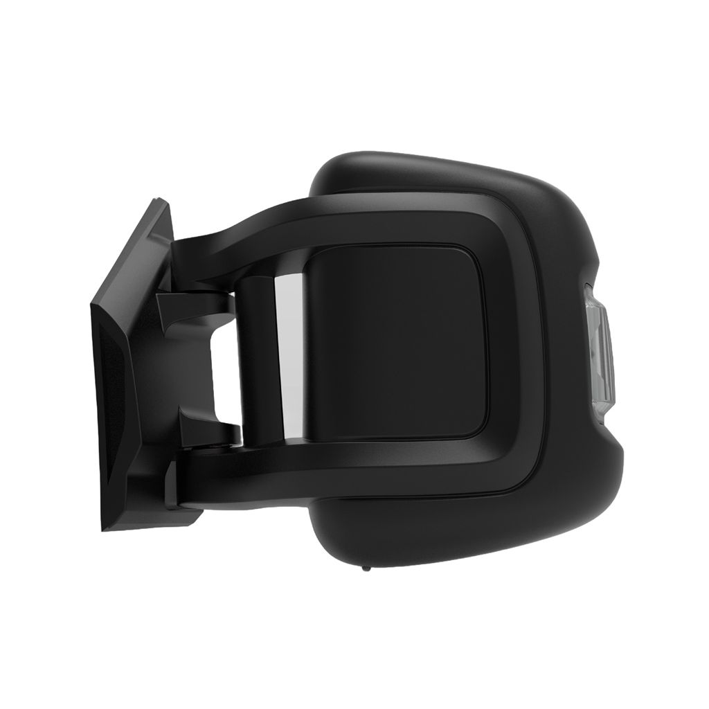 DODGE TRUCKS & VANS PROMASTER 1500/2500/3500 DOOR MIRROR LEFT (Driver Side) PWR/HTD/SIGNAL/TEMP SENSOR (TEX CVR)(EXTENDED) OEM#7SV33JXWAA 2014-2024 PL#CH1320547