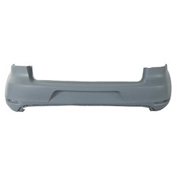 VOLKSWAGEN GOLF (2/4 DR) (LH Exhaust) REAR BUMPER COVER PRIMED (WO/PARK ASSIST) **CAPA** OEM#5K6807417GGRU 2010-2014 PL#VW1100182C