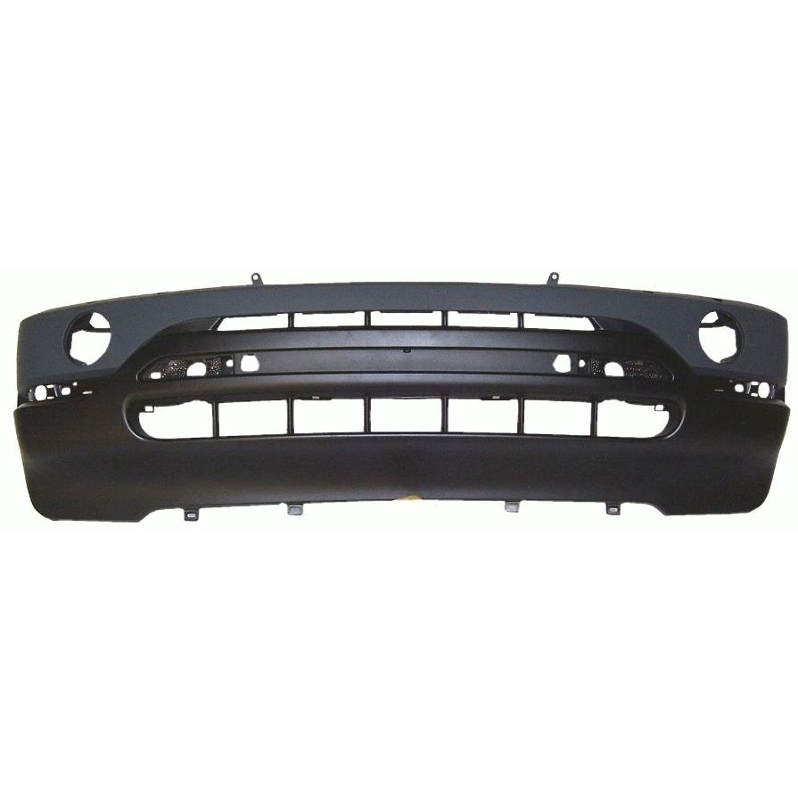BMW BMW X5 FRONT BUMPER COVER PRM/LWR TXT(3.0L/4.4L)(W/HEAD LAMP Washer)(W/Park Sensor) OEM#51117027036 2000-2003 PL#BM1000134