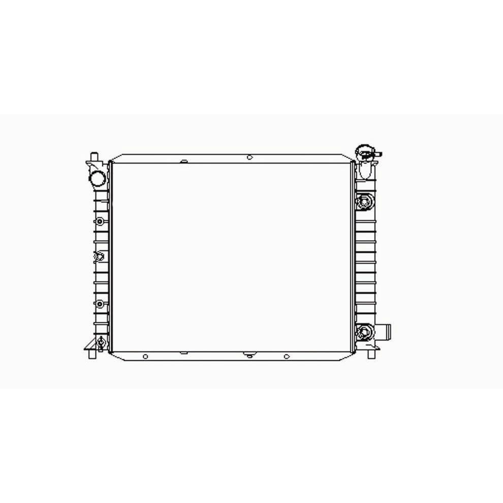 FORD ESCORT SEDAN/WAGON RADIATOR OEM#F5CZ8005A 1997-2002 PL#FO3010110