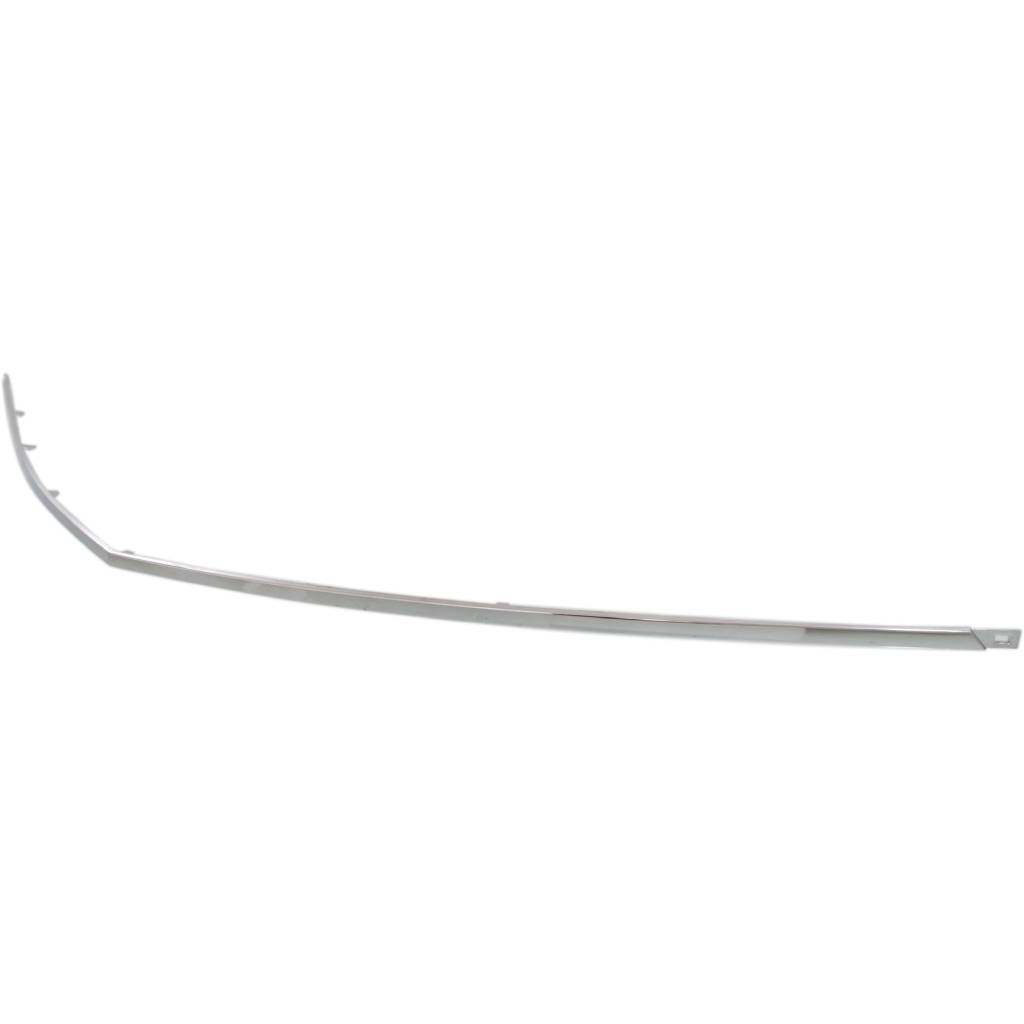 MERCEDES-BENZ E-CLASS CONV (212) FRONT BUMPER MOLDING CENTER CHROME WO/AMG OEM#2078852321 2011-2013 PL#MB1044106