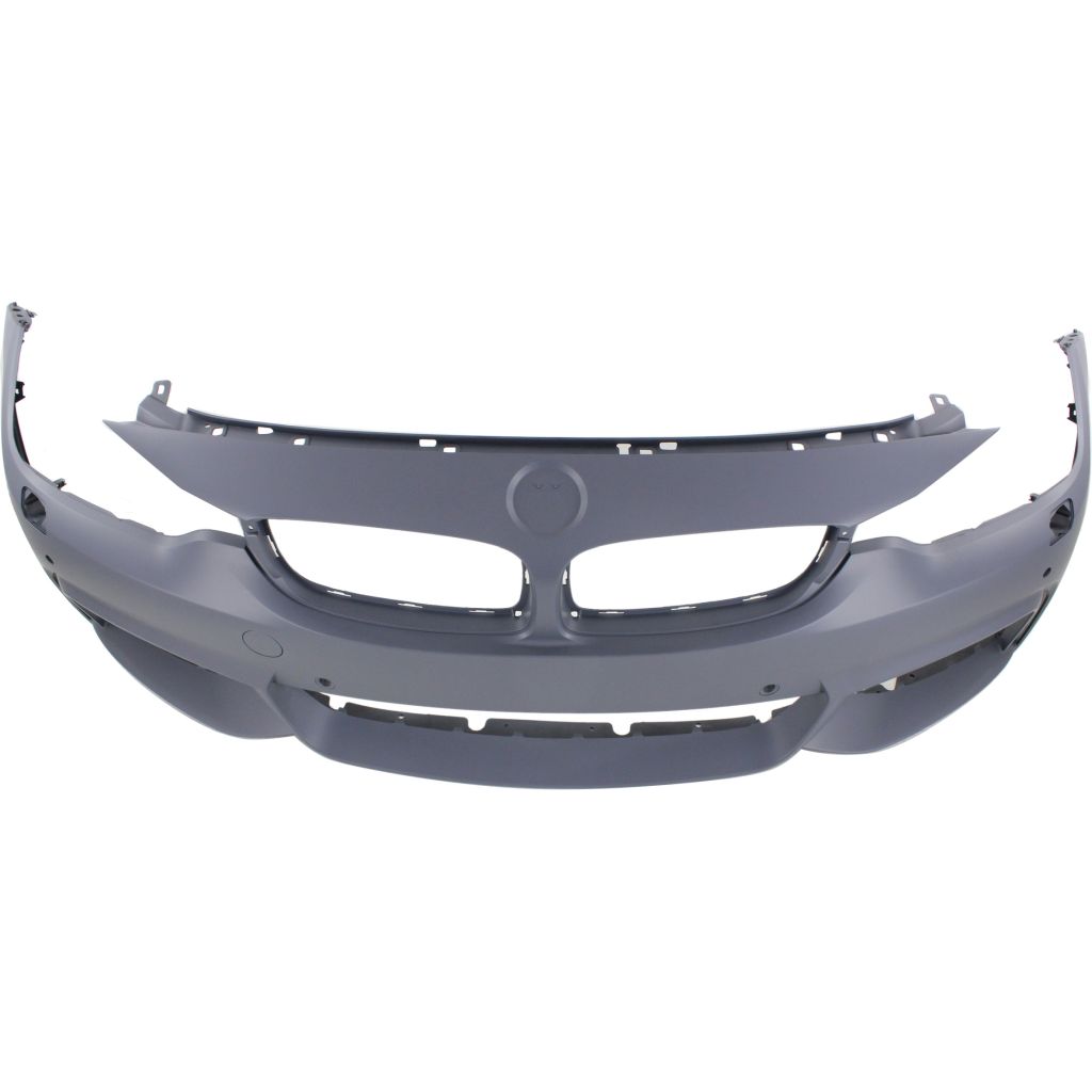 BMW BMW 4 (4DOORS/GRAN COUPE) FRONT BUMPER COVER PRIMED (W/M SPORT) W/ WASHER W/ PK SENSOR OEM#51118060885 2015-2020 PL#BM1000342