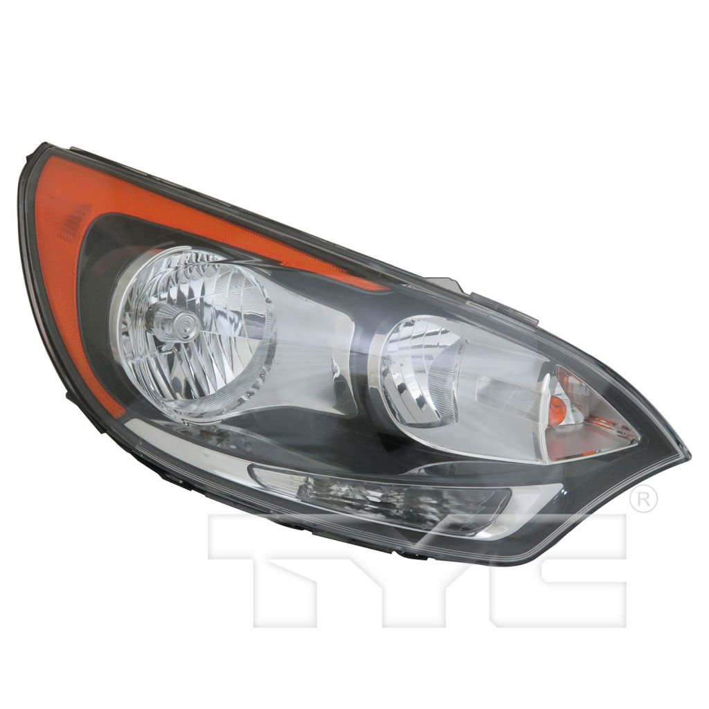 KIA RIO5 HATCHBACK HEAD LAMP ASSEMBLY RIGHT (Passenger Side) (WO/LED)**CAPA** OEM#921021W340 2012-2017 PL#KI2503154C