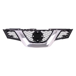 NISSAN(DATSUN) ROGUE (2.5L) GRILLE CHR/BLK (WO/CAMERA) **CAPA** OEM#623104BA0A 2014-2016 PL#NI1200258C