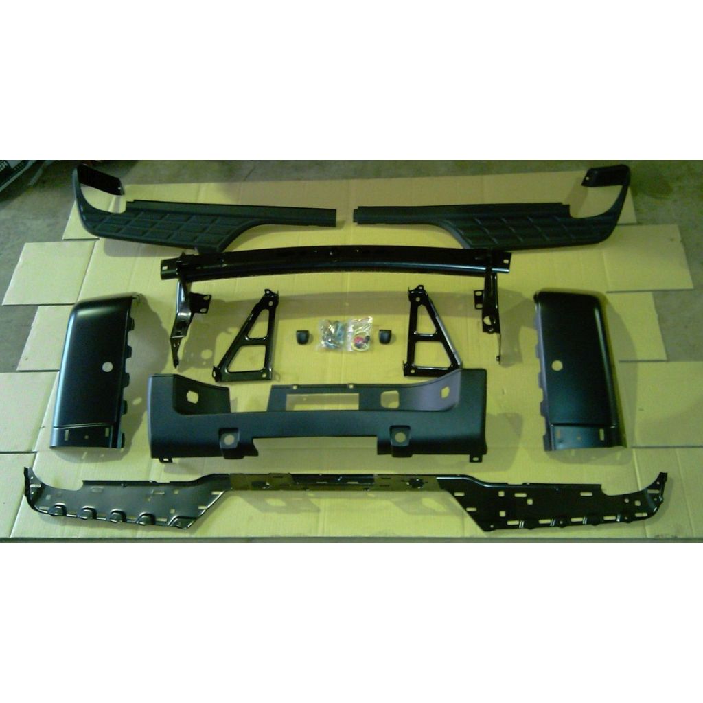 GM TRUCKS & VANS SILVERADO/PU 1500 STEP BUMPER ASSY BLACK (W/SENSOR)**CAPA** OEM#20899360-PFM 2007-2013 PL#GM1103149C