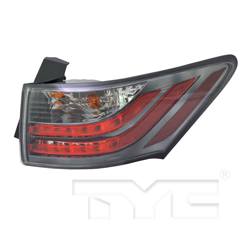 LEXUS CT 200h TAIL LAMP UNIT RIGHT (Passenger Side) (OUTER) **CAPA** OEM#8155176010 2011-2013 PL#LX2805106C